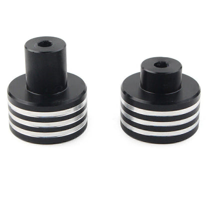 Handle Bar End Plug for Honda Rebel 500 300 (2017-2019) Black Silver
