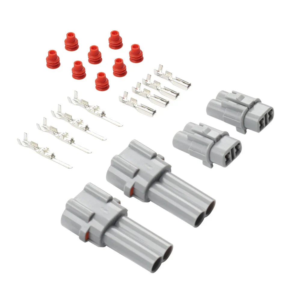 DC Power Outlet Connector Plug Set for Yamaha YZF-R6, R1, MT07, MT09, XSR, Tracer