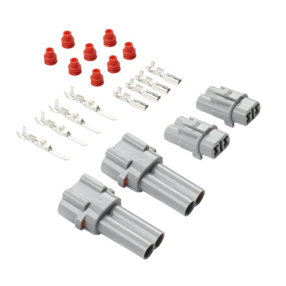DC Power Outlet Connector Plug Set for Yamaha YZF-R6, R1, MT07, MT09, XSR, Tracer