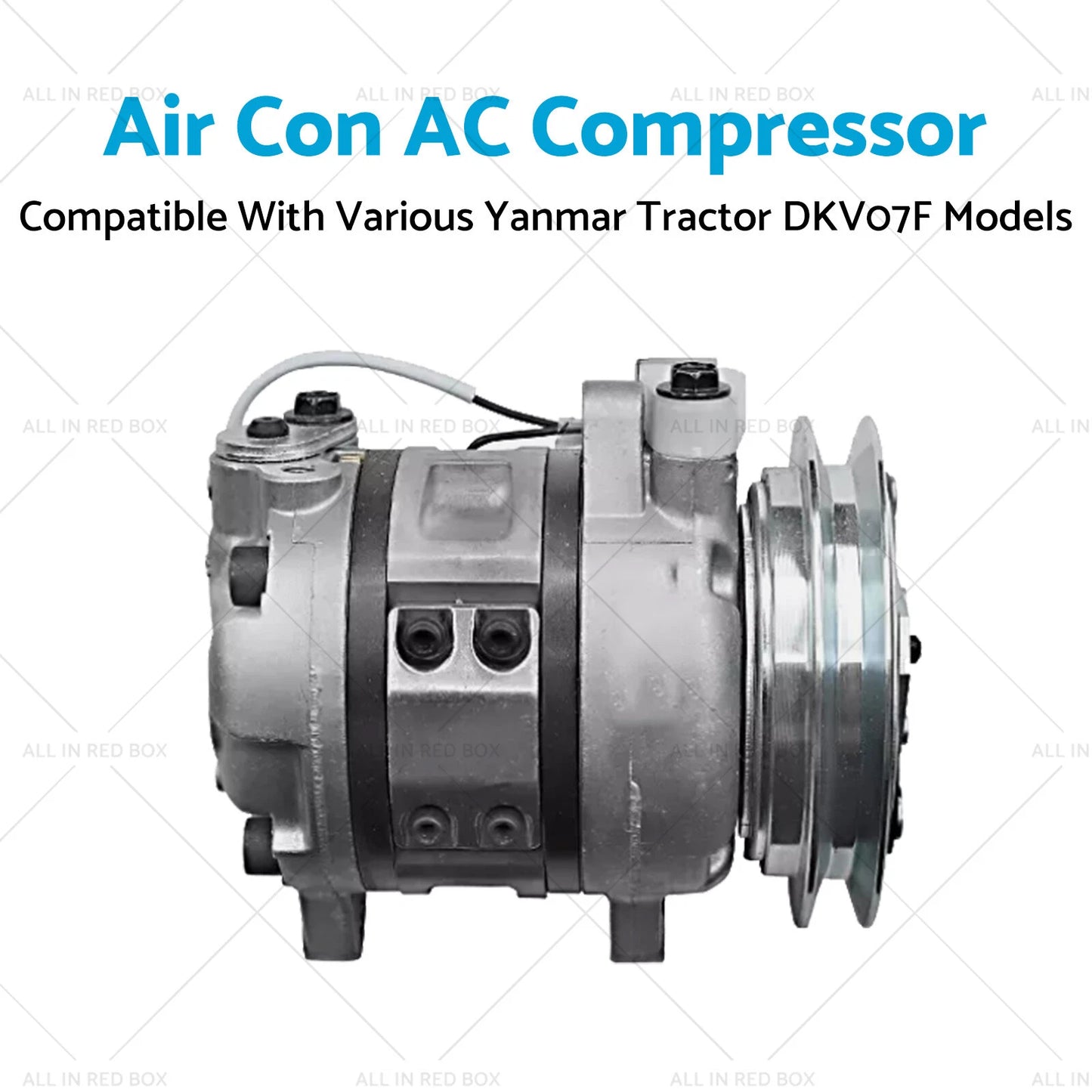 AC Compressor for Yanmar DKV07F Tractors (Various Years)