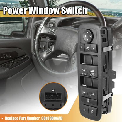 Power Window Switch for Dodge Journey, Chrysler (2014-2018)