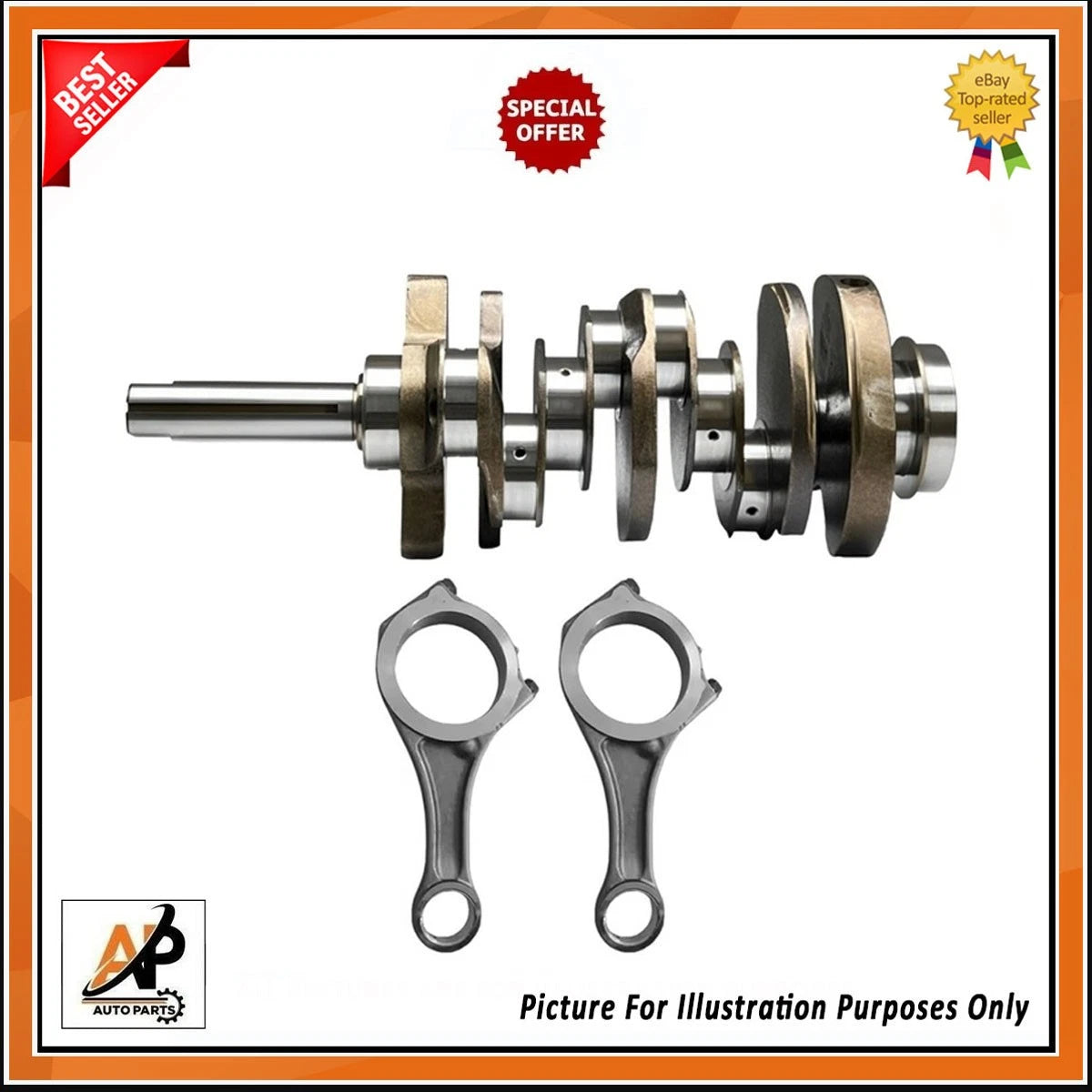 Crankshaft Replacement for Nissan Navara EX30D FX30D (2010–2019)