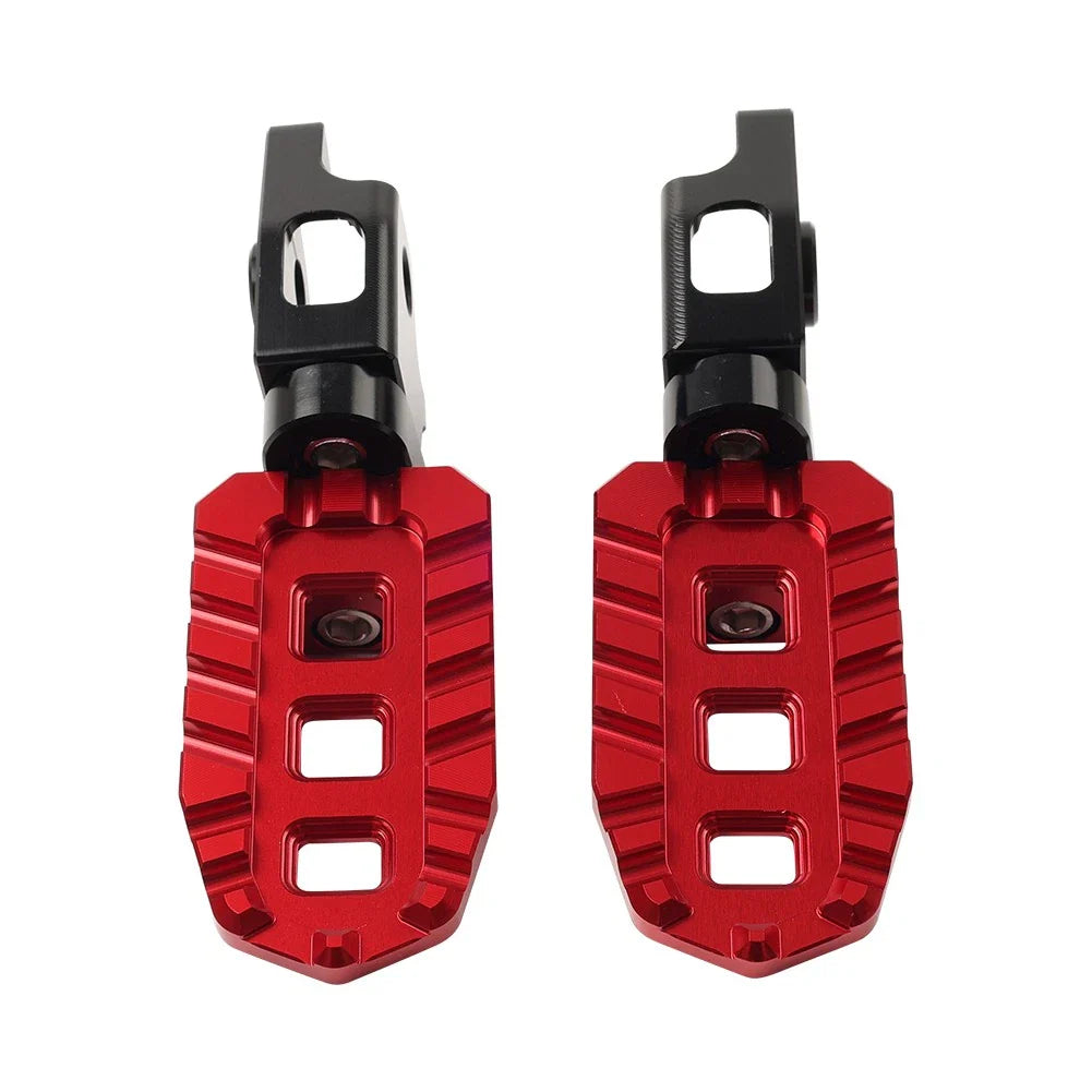 Red Front Foot Pegs for Honda CRF1000L Africa Twin (2016-2023)