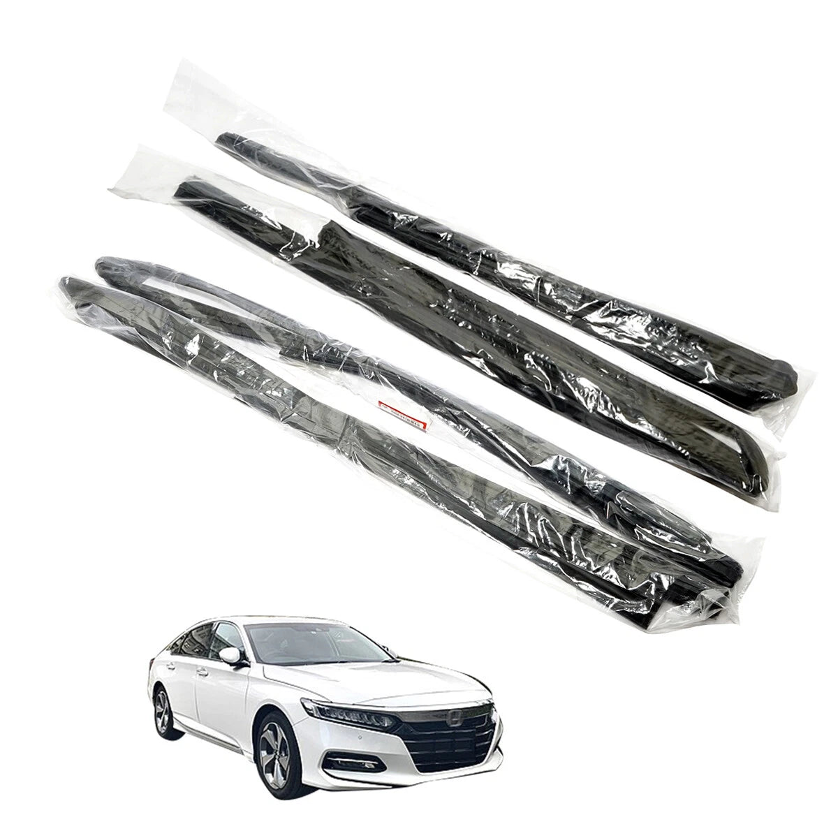 Door Glass Run Channel Set for Honda Accord 2008-2011