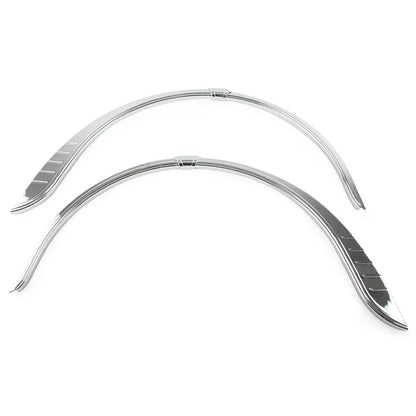 Rear Fender Flares Trim Accent Chrome for Harley Tri-Glide Ultra (2009-2023)