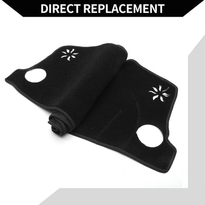 Dashboard Cover Mat for Honda Vezel RV3-RV6 (2021-2024) Black Protector Set