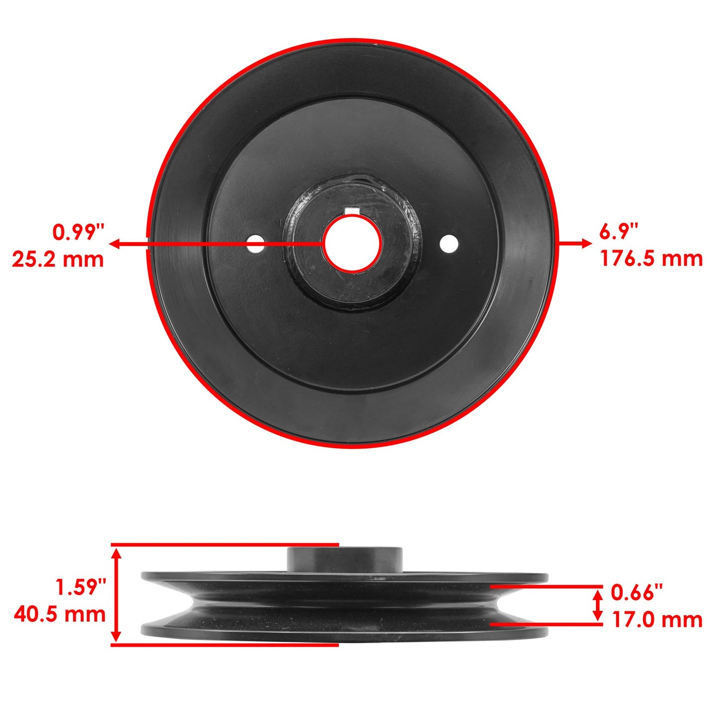 Deck Spindle Pulley Blade Kit for Bad Boy Pup (2007–2008)