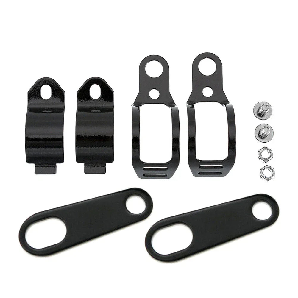Turn Signal Relocater Holder Clamps for Cafe Racer Motorcycle