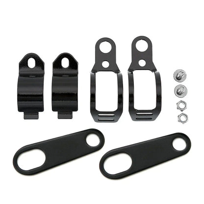 Turn Signal Relocater Holder Clamps for Cafe Racer Motorcycle