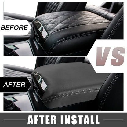 Car Center Console Armrest Cover for Dodge Ram 1500 2500 3500 (2019-2022)