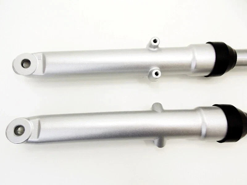 Yamaha MX100 670mm Silver Front Fork Leg Set LH RH Suspension Shocks