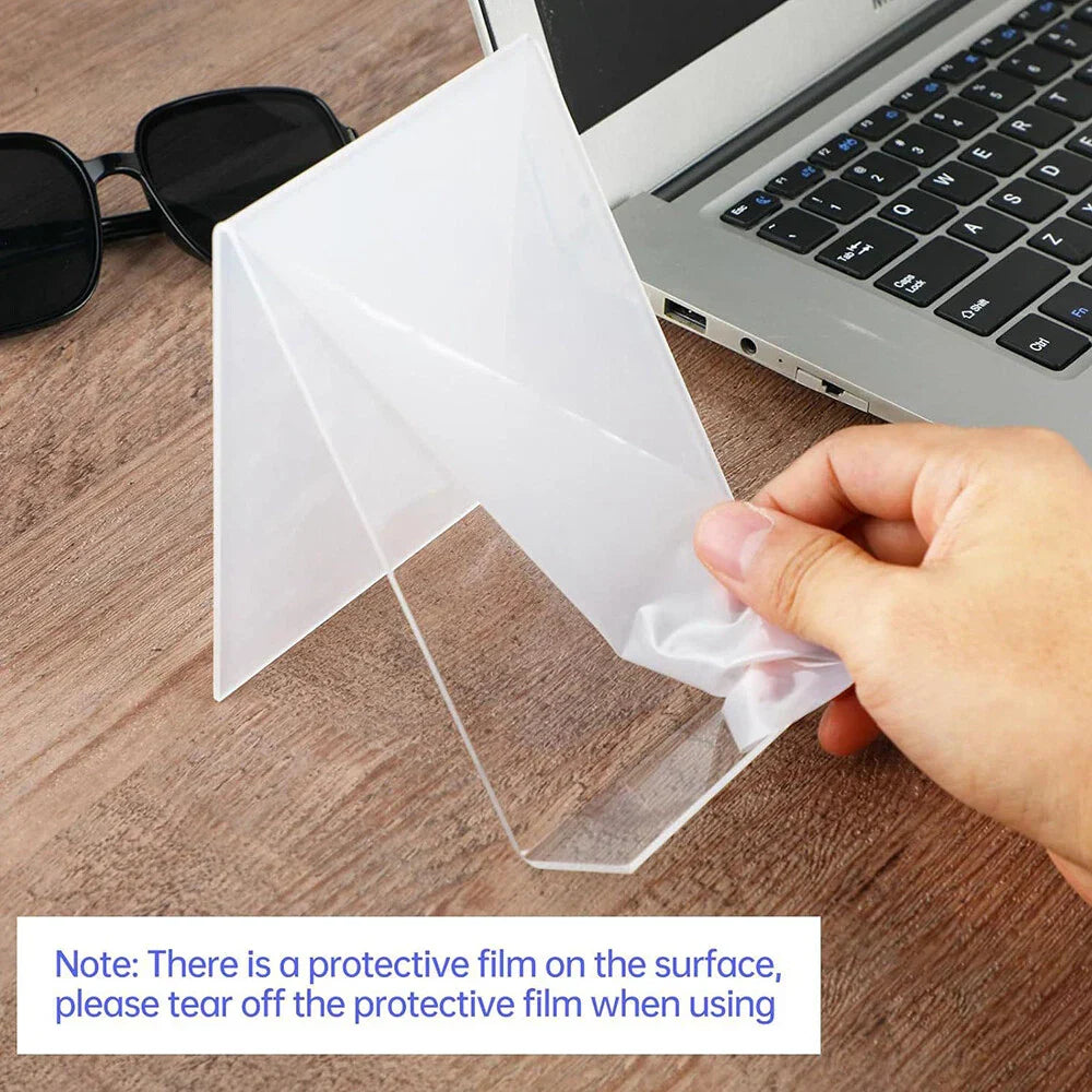5 x Acrylic Book Stands for Displaying Pictures, Books, Artworks