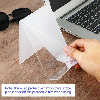 5 x Acrylic Book Stands for Displaying Pictures, Books, Artworks