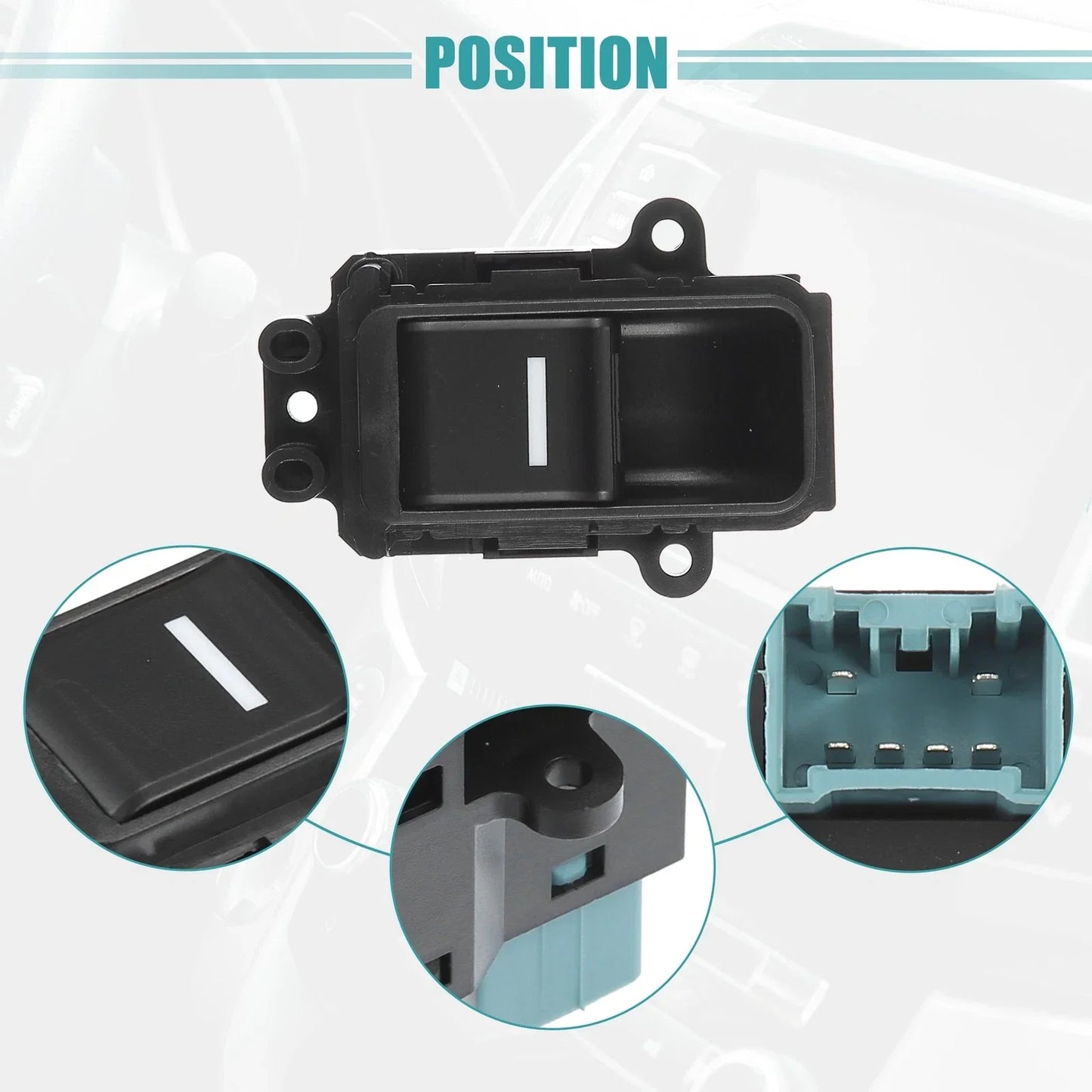 Passenger Side Power Window Switch for Honda Accord (2003-2007)