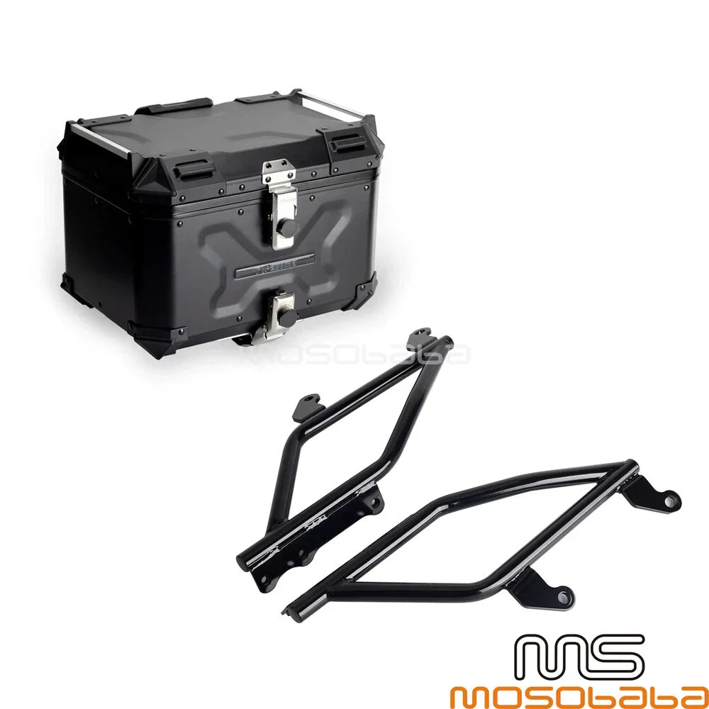 Rear Luggage Case & Tail Rack for Harley Softail FLSB FXLRST (2018-2023)