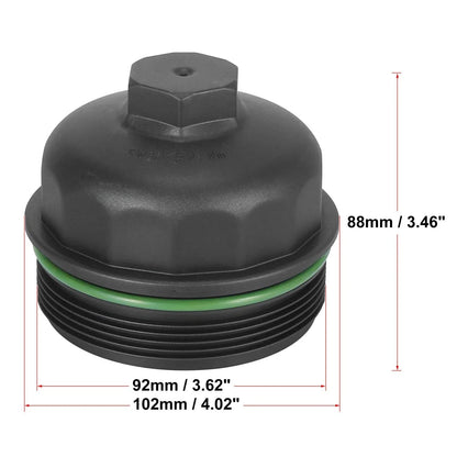 Oil Filter Cap Assembly for Porsche 911 Cayenne Panamera (2003-2023)