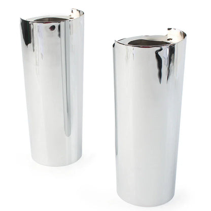 Smooth Fork Tube Slider Covers for Harley Electra Tri Glide FLHX (2009-2023)