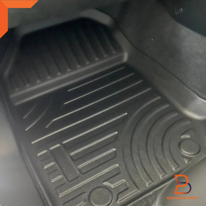 Premium 3D TPE All Weather Floor Mats for Isuzu D-Max Ute (2020-2025)