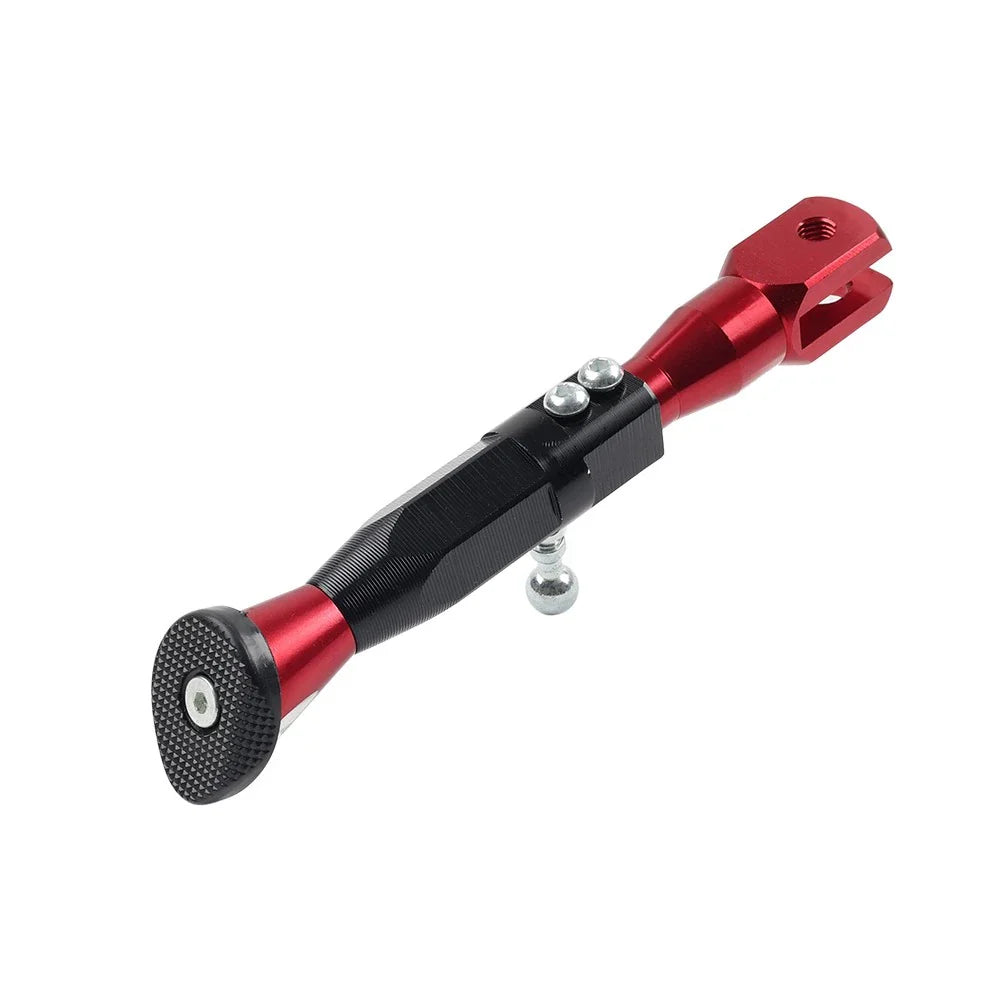Red Motorcycle Universal Adjustable Kickstand Foot for Motorcycle