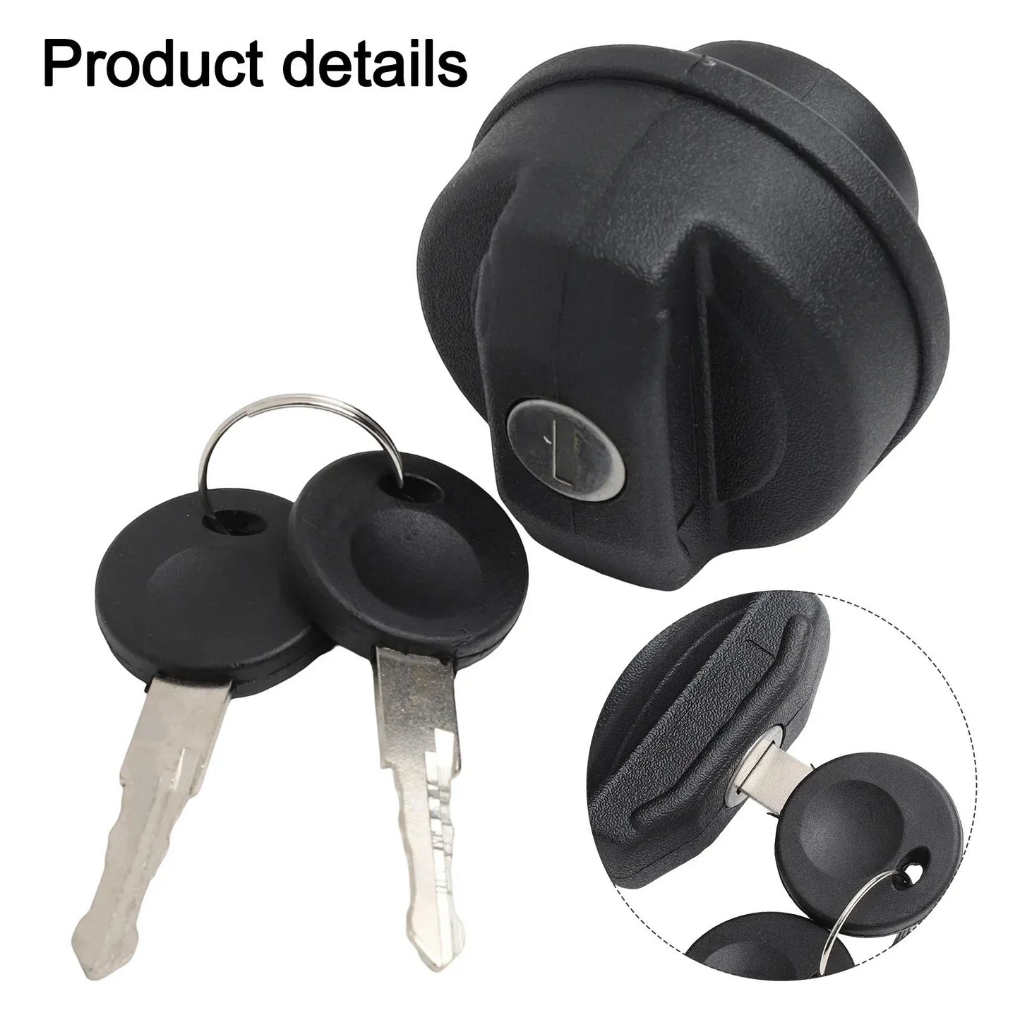 2 x ABS Fuel Tank Cap for Beetle Polo Caddy