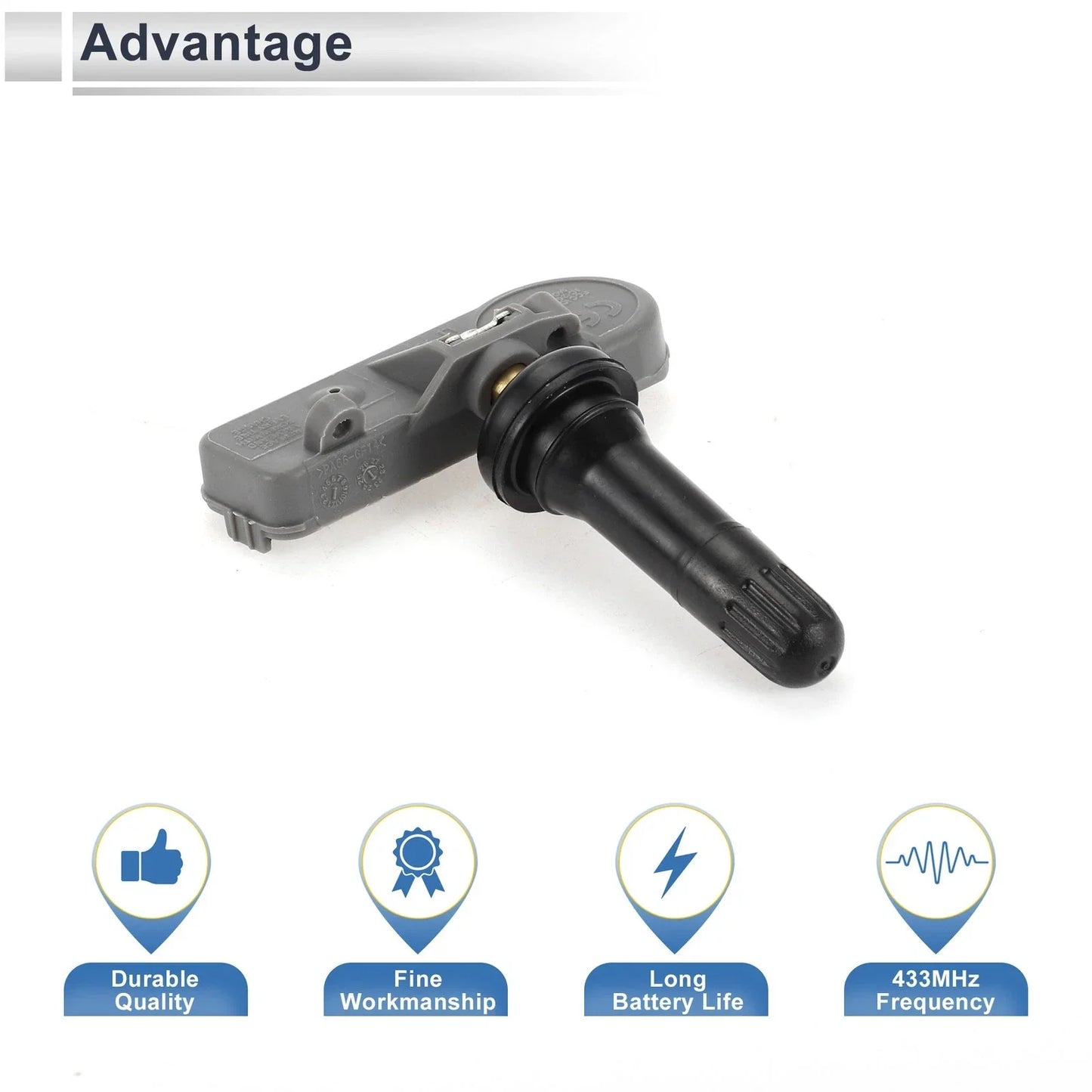 Tire Pressure Sensor 433Mhz for Dodge Charger (2011-2014) 1 x Unit
