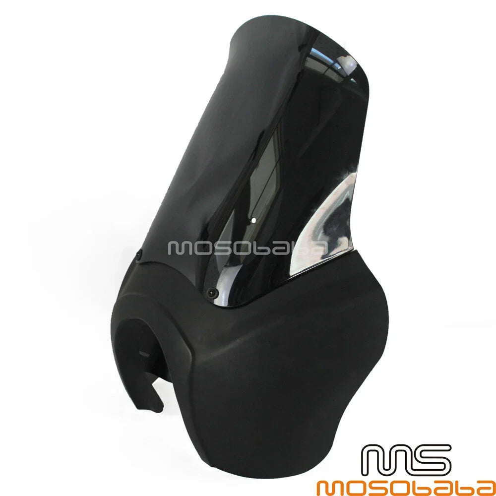 Front Outer Headlight Fairing w/Windshield for Harley Dyna FXDWG FXDF FXDL (2006-2017)