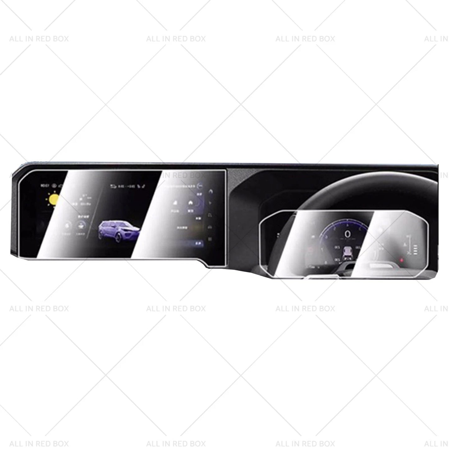 Tempered Glass Touchscreen Cover for Toyota Prado 250 (2024-2025)