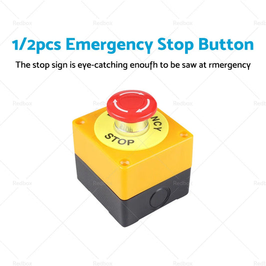 1 x Push Button Switch E-Stop for AU Emergency Shut Off