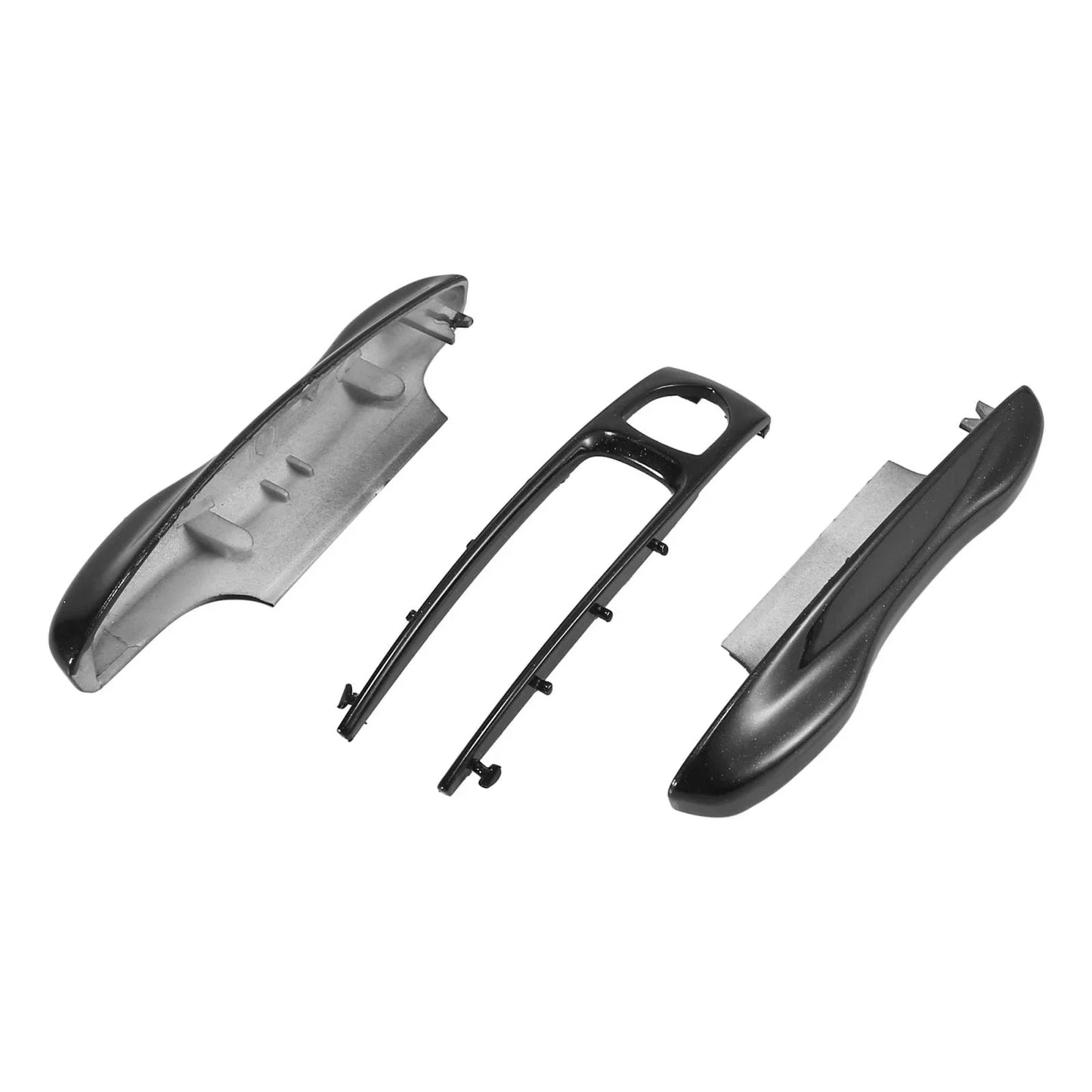Black Painted Key Cover Fob Shell for Porsche Panamera Cayenne (2010-2023)