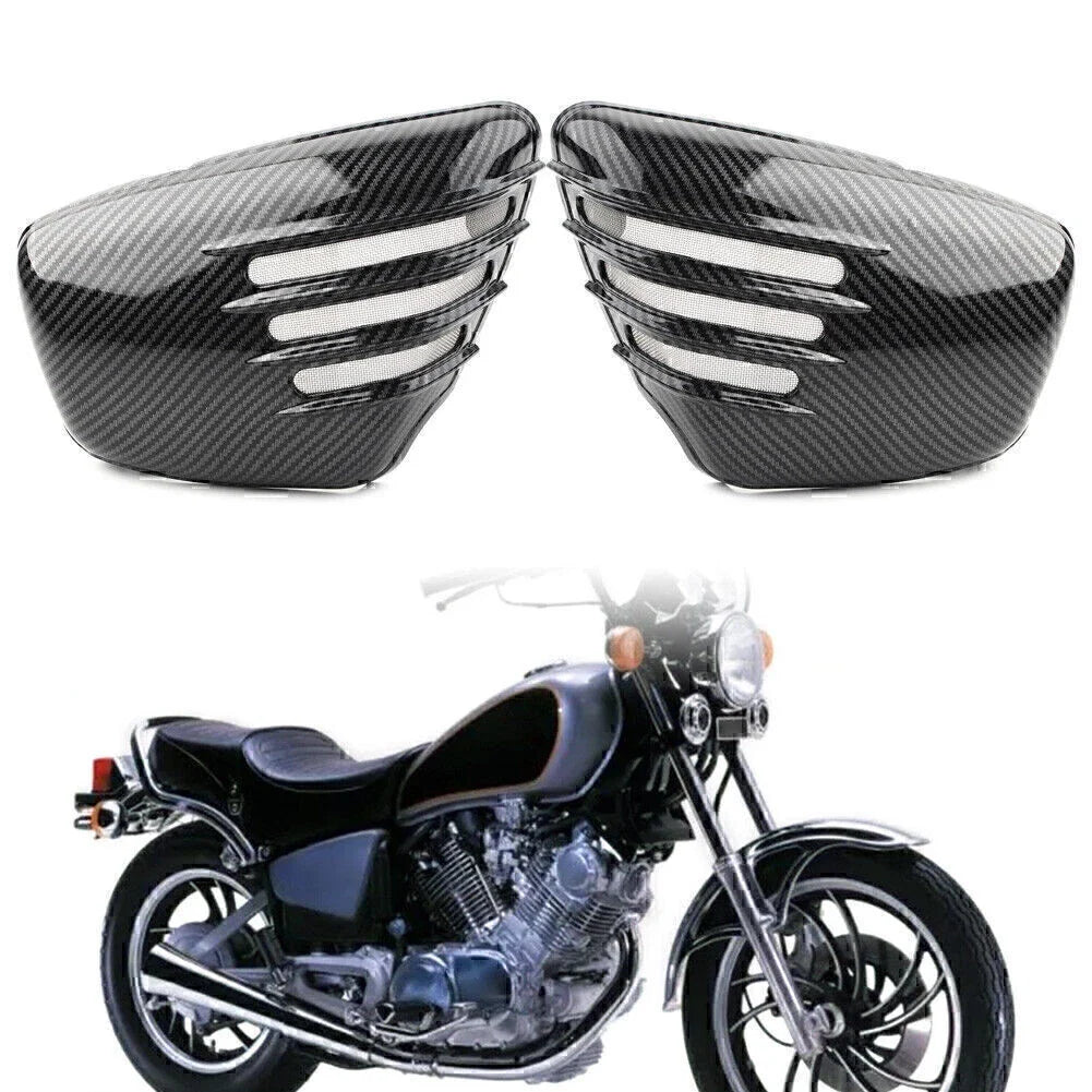 ABS Battery Side Fairing Covers for Yamaha XV700 750 1000 1100 Virago (1984-)