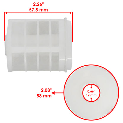 Caltric Fuel Filter Replacement for John Deere 7500A 7700A 8000A (2011–2015)