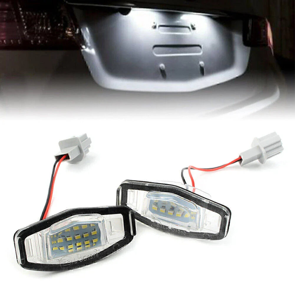 Canbus Error Free License Plate LED Lights for Honda Accord, Civic, Acura TL (2003-2012)