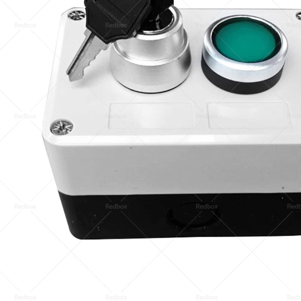 Weatherproof Push Button Switch with Key for Gate Opener