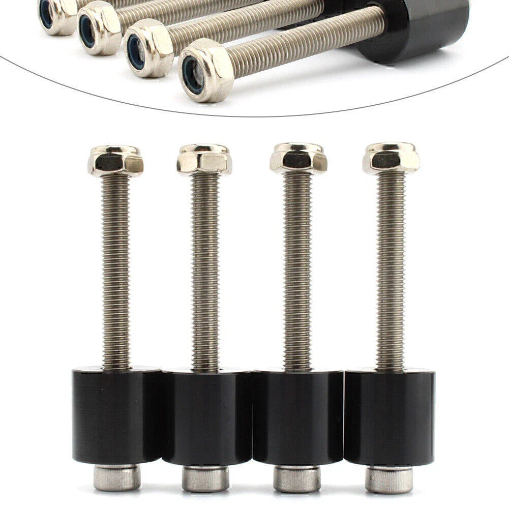 Black Moto Aluminum Bar Handlebar Risers Clamp for Suzuki GSXR1300 (1999-2019)