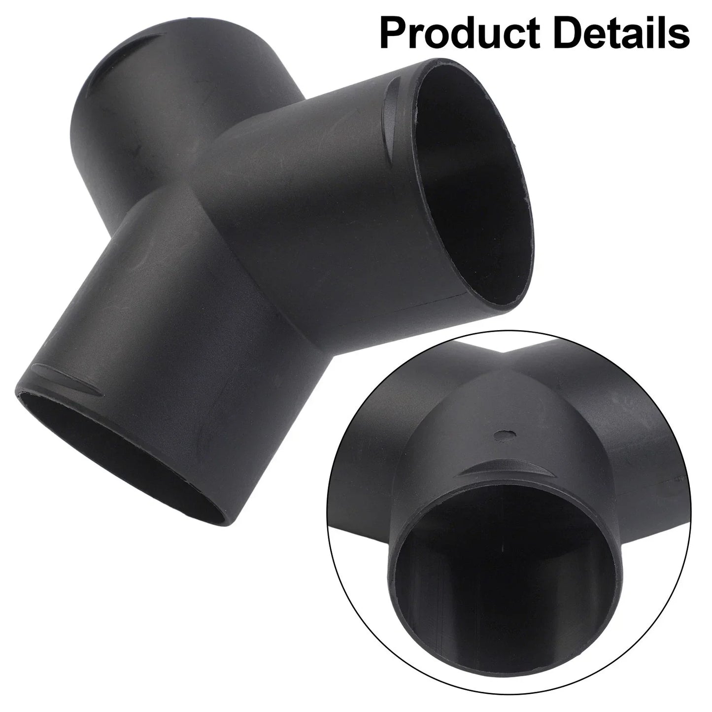 60mm / Vent Duct Y Branch Pipe Outlet Exhaust Connector for Air-Diesel Heater