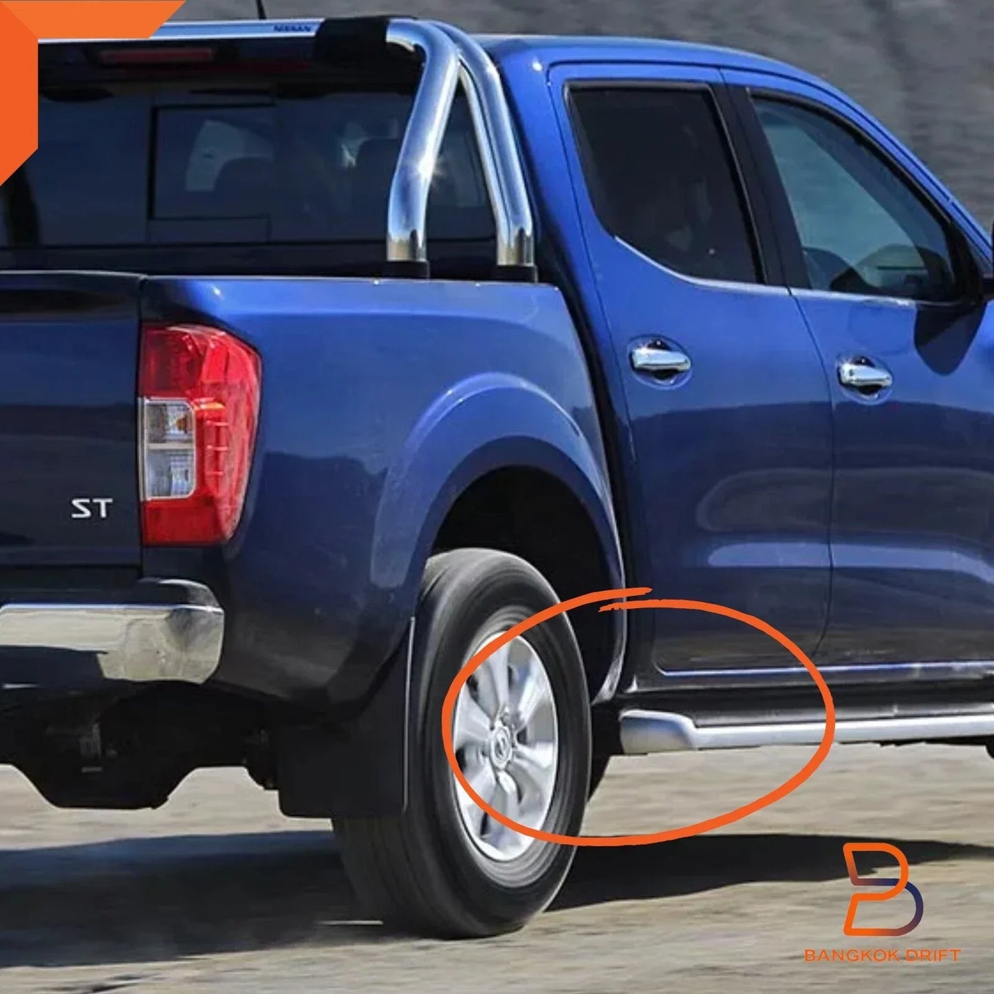 Genuine  Rear Side Step End Caps for Nissan Navara D23 (2014-2023)