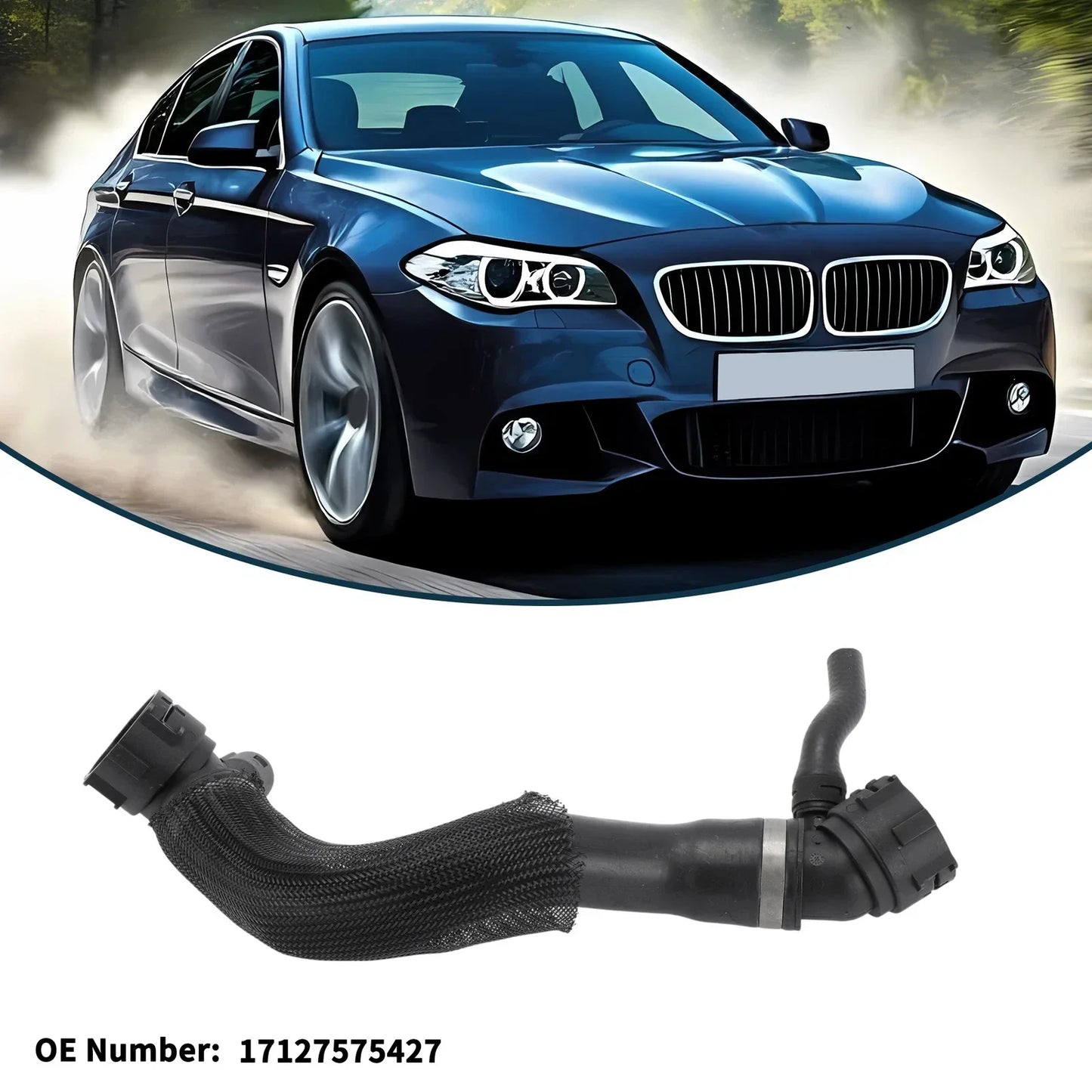 Radiator Hose for BMW 5 Series 2010-2013 Cooling Line