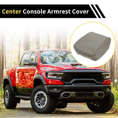 Center Console Cover for Dodge Ram 1500 2002-2008 Microfiber Leather Grey