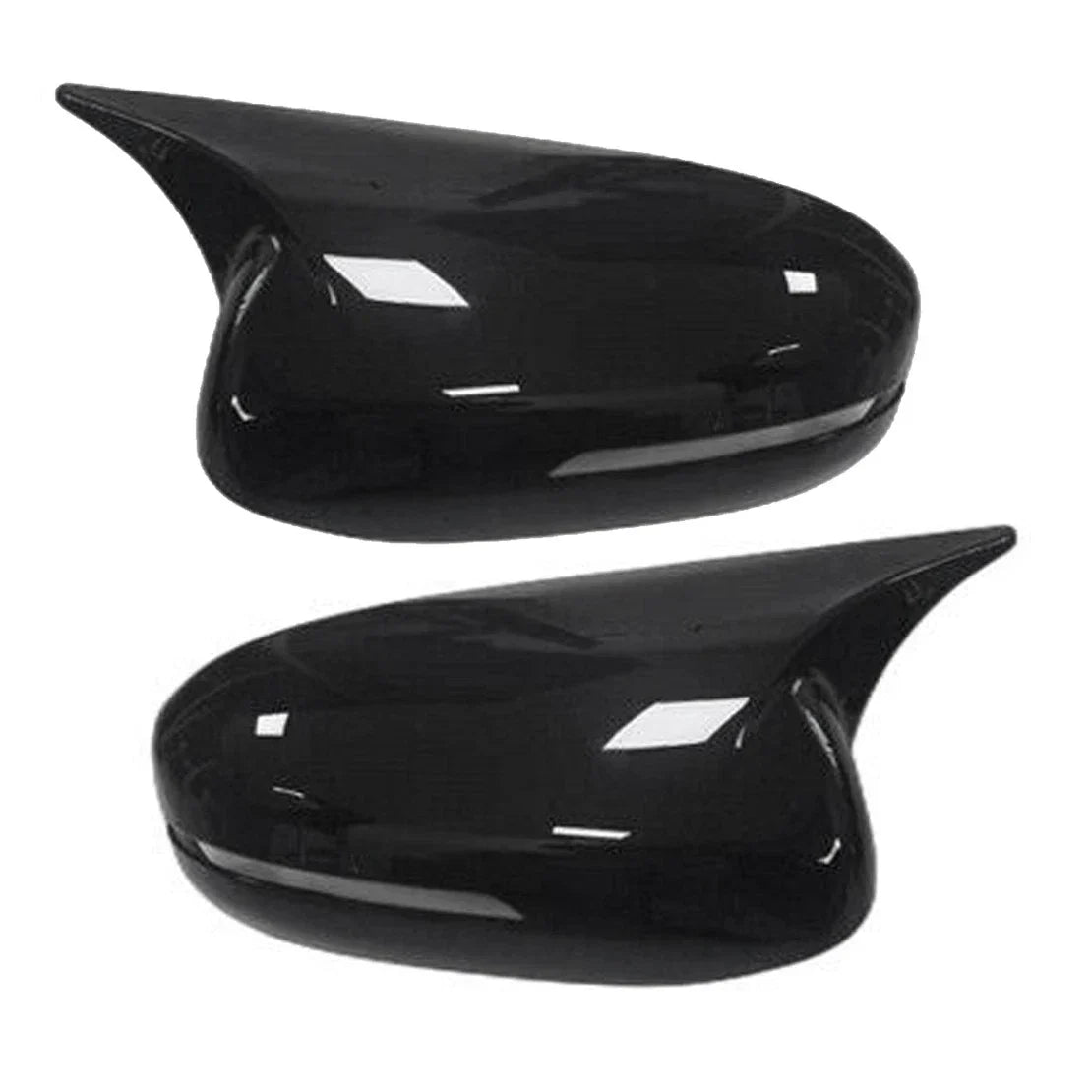 Black OX Horn Rear View Mirror Cover Caps for Kia Optima K5 (2011-2015)