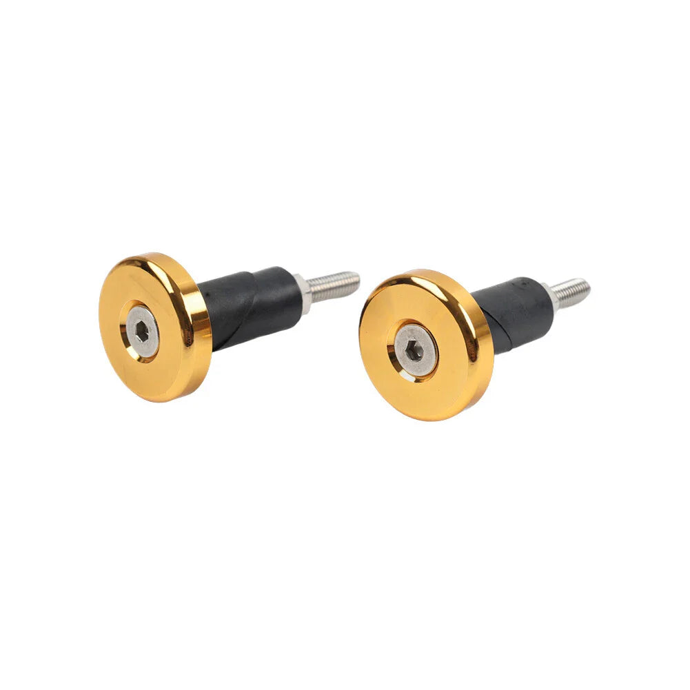 7/8'' 1'' Handlebar Grips & End Cap Slider Plug for Gold Motor