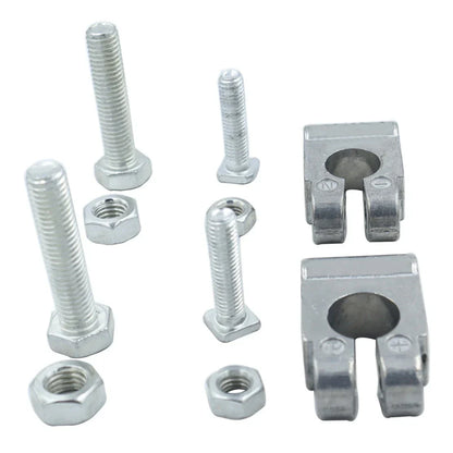 Battery Terminals Kit with Cover for Car, Boat, RV, ATV - New