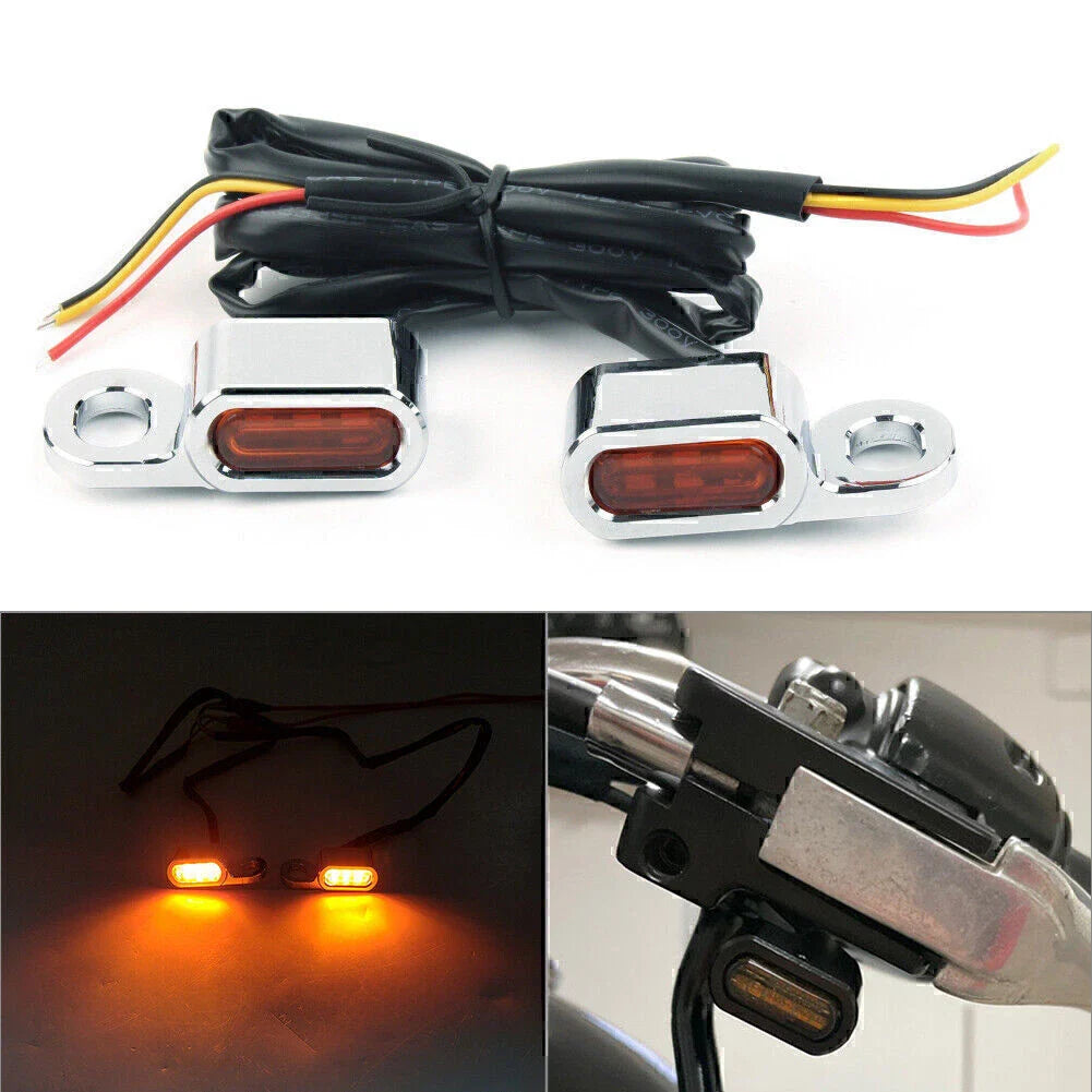 Moto LED Turn Signal Lights for Harley Touring Street Glide (2014-2020)