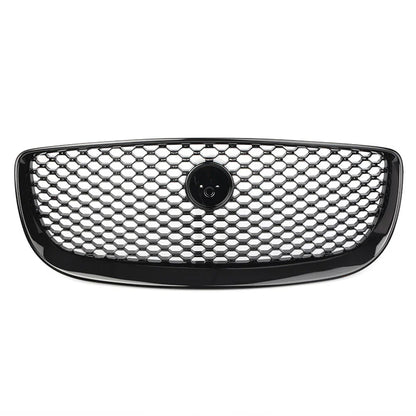 Front Upper Mesh Grille for Jaguar XJ (2016-2020) Black