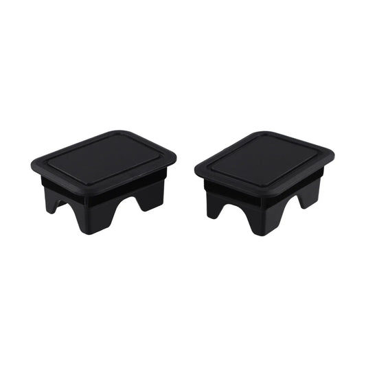 2 x Truck Bed Rail Stake Pocket Cover Cap Hole Plug for Dodge RAM 1500/2500