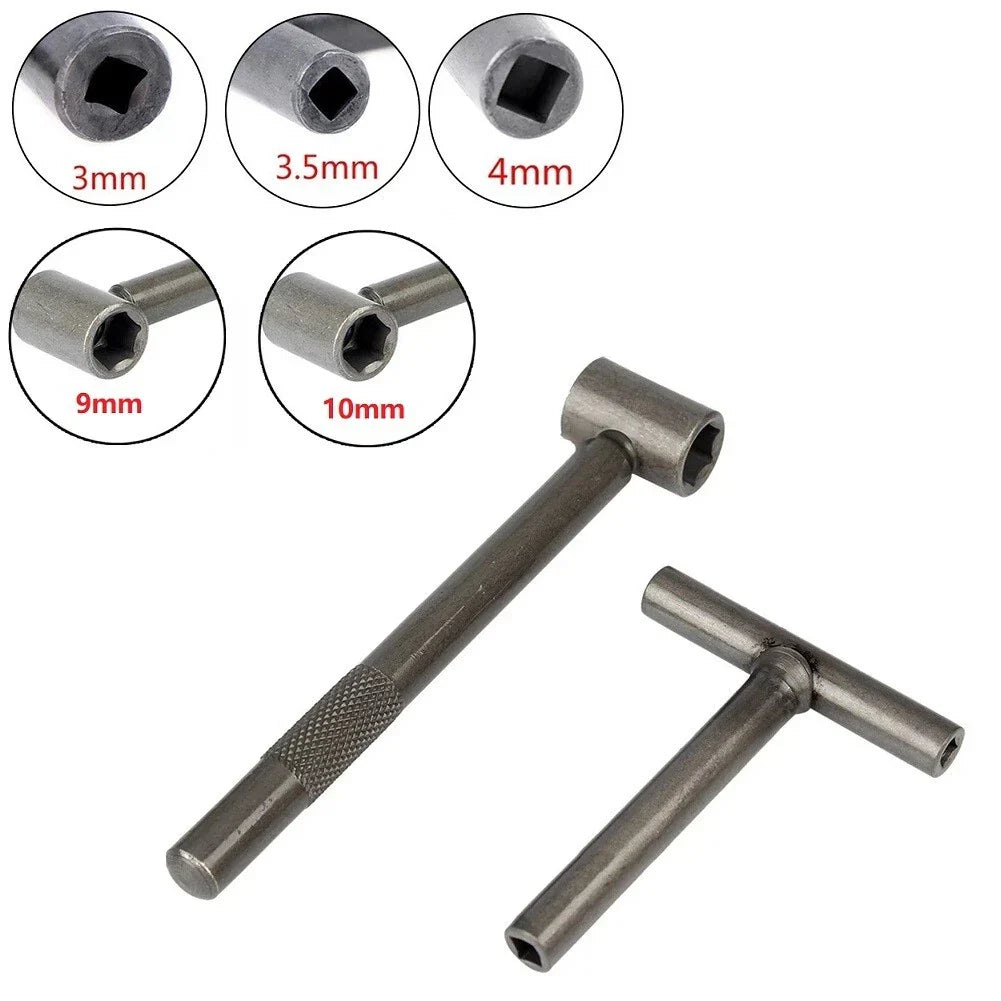 T Spanner Socket Wrench 3/3.5/4/9/10mm for Motorcycle Engine
