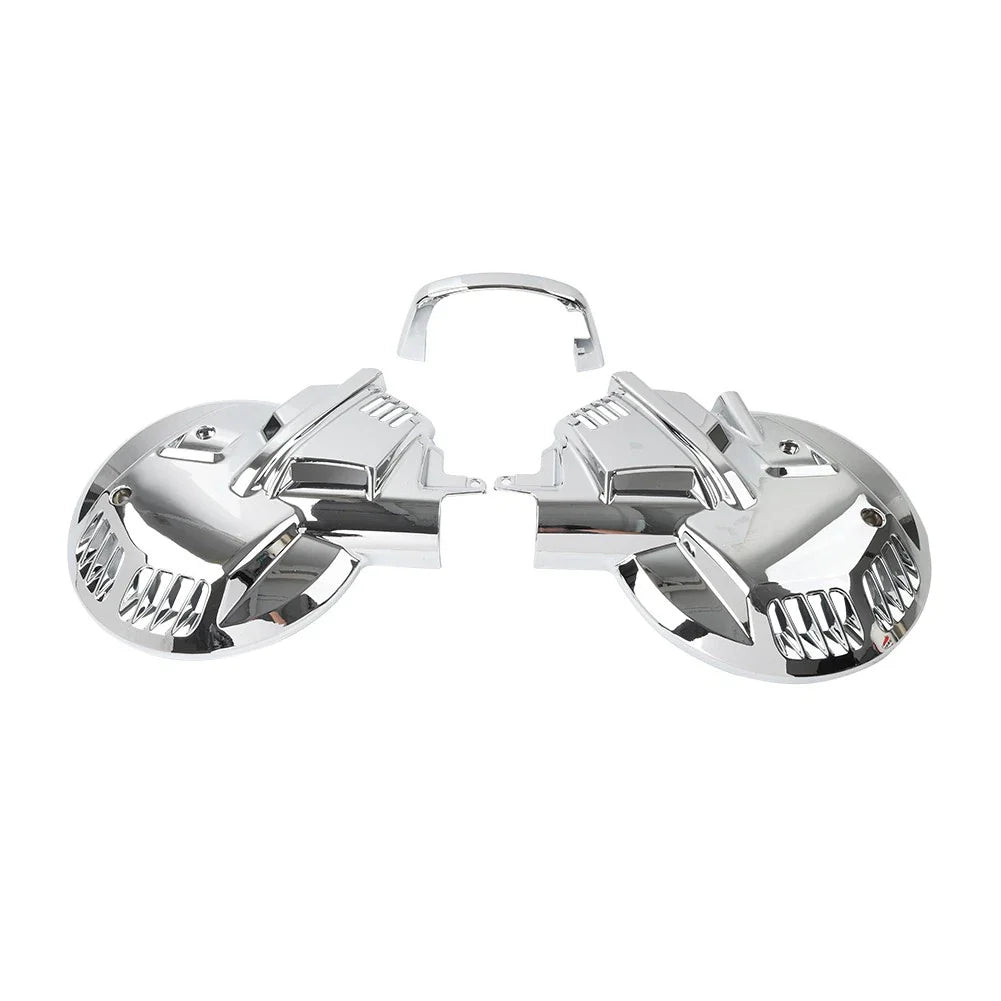 Chrome Front Brake Rotor Disc Covers for Honda Goldwing GL1500 88-00
