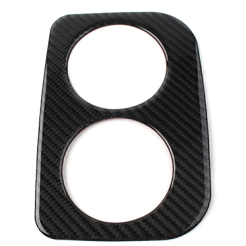 Carbon Fiber Rear Water Cup Panel Cover Trim for Subaru Forester (2013-2018)
