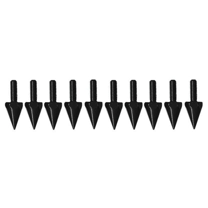 5MM Windshield Screws for Motorcycle - 10 Pcs Black
