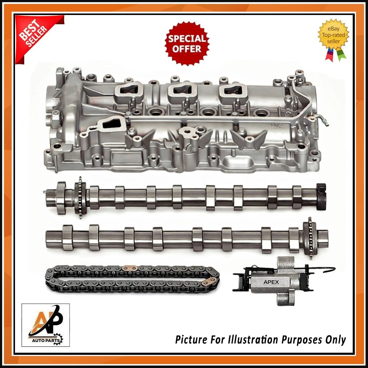 Camshaft Housing Replacement with Cams for DS DS3 (2010–2016)