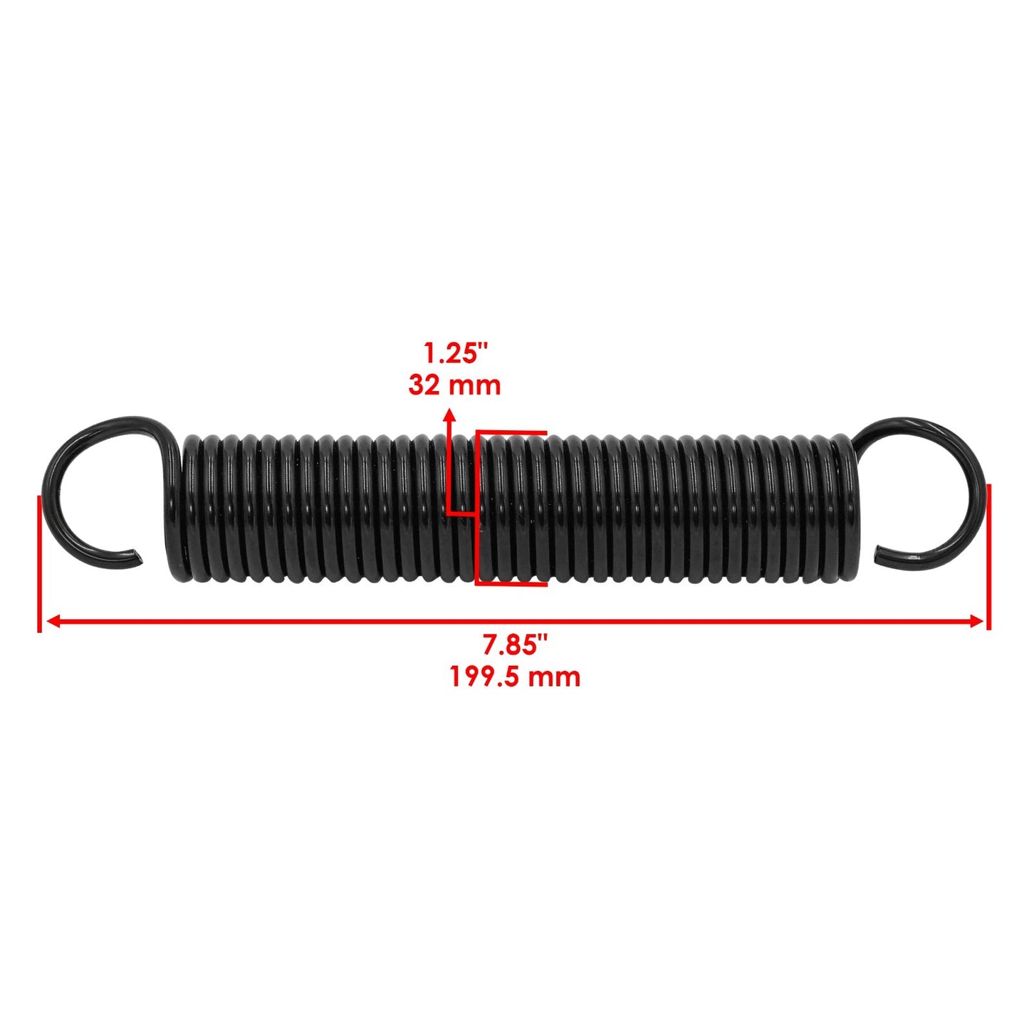 Deck Idler Arm Extension Spring for Toro Z589 Z580 Z593 (2006–2024)